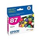 Epson T87 Ultrachrome Magenta Standard Yield Ink Cartridge