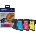 Brother LC613PKS Cyan/Magenta/Yellow Standard Yield Ink Cartridge,  3/Pack