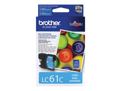Brother LC61C Cyan Standard Yield Ink  Cartridge
