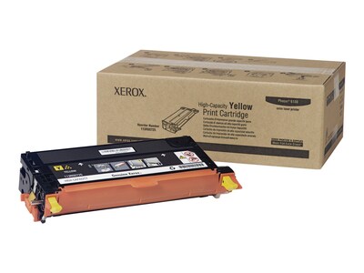 Xerox 113R00725 Yellow High Yield Toner Cartridge, Prints Up to 6,000 Pages