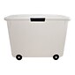 Advantus 60 Quart Storage Box, Clear (34009)