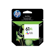 HP 61 Tri-Color High Yield Ink Cartridge (CH564WN#140), print up to 300 pages