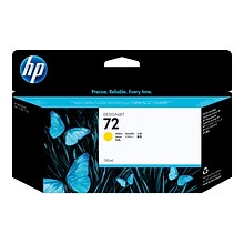 HP 72 Yellow Standard Yield Ink Cartridge (C9373A)