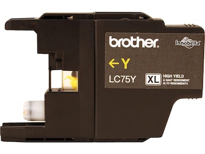 Brother LC75YS Yellow High Yield Ink Cartridge   (BRTLC75Y)
