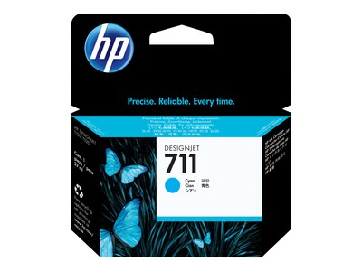 HP 711 Cyan Standard Yield Ink Cartridge (CZ130A)