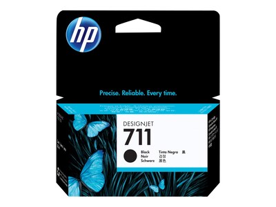 HP 711 Black Standard Yield Ink Cartridge (CZ129A)