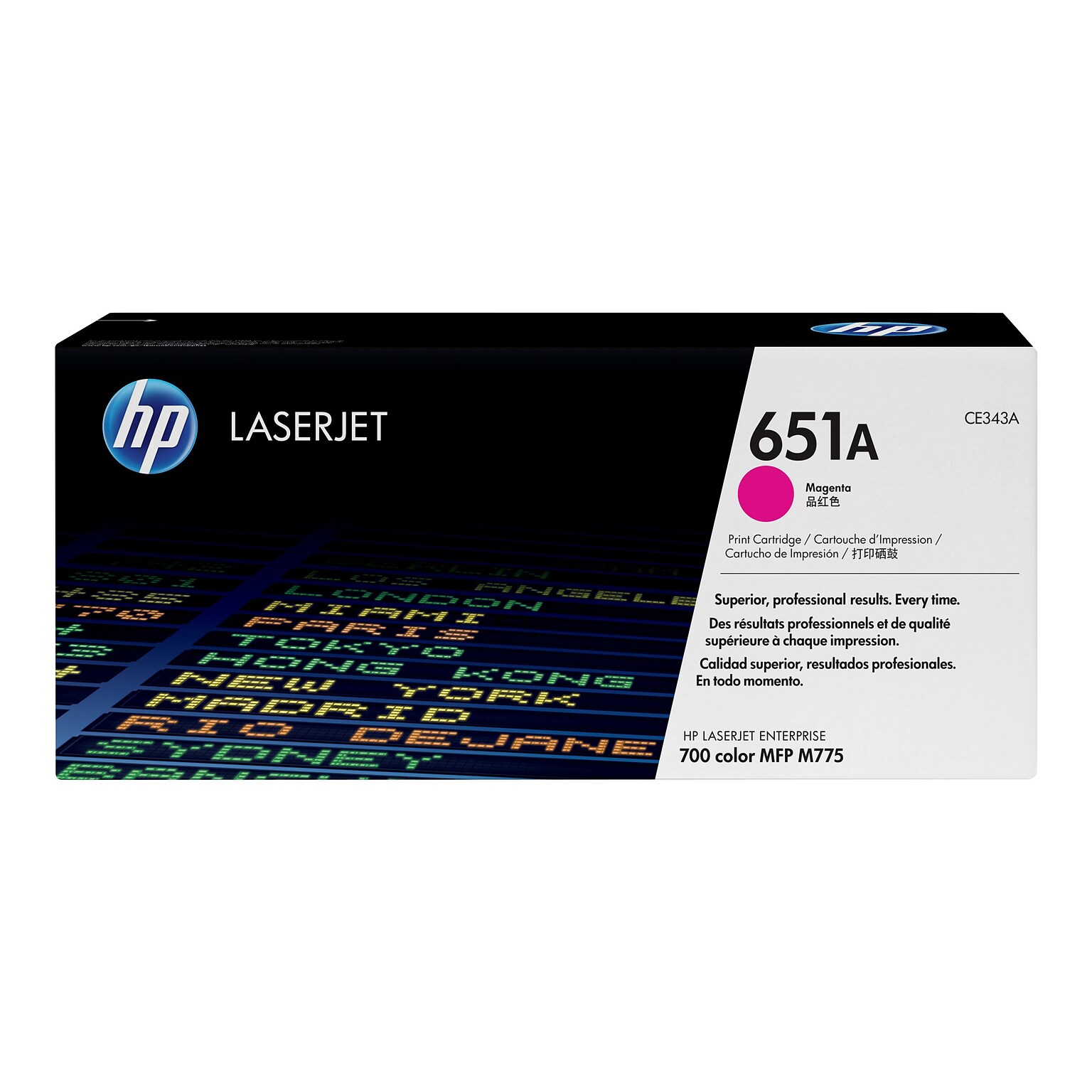 HP 651A Magenta Standard Yield Toner Cartridge  (CE343A)