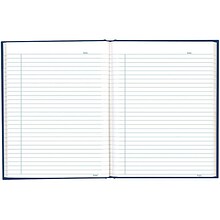 Blueline Professional Notebooks, 7.25 x 9.25, College Ruled, 96 Sheets, Blue (A9.82)