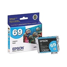 Epson T69 Cyan Standard Yield Ink Cartridge   (T069220)