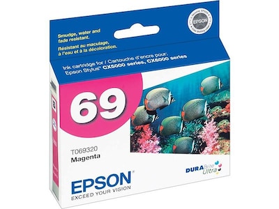 Epson T69 Magenta Standard Yield Ink Cartridge