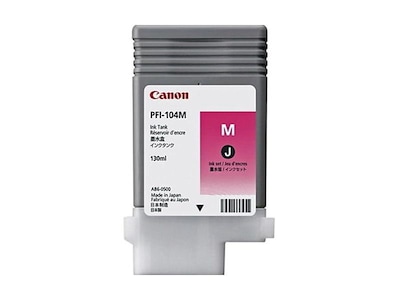 Canon 104 Magenta Standard Yield Ink Cartridge (3631B001AA)