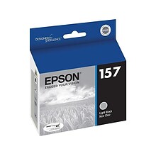 Epson T157 Ultrachrome, Light Black Standard Yield Ink Cartridge