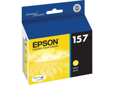 Epson T157 Ultrachrome Yellow Standard Yield Ink Cartridge (T157420)