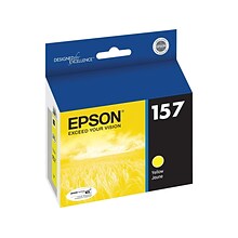 Epson T157 Ultrachrome Yellow Standard Yield Ink Cartridge (T157420)