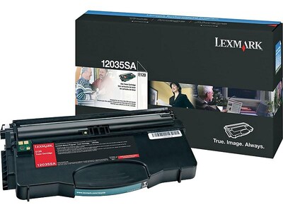 Lexmark 12035SA Black Standard Yield Toner Cartridge