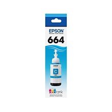 Epson T664 Cyan Ultra High Yield Ink Cartridge