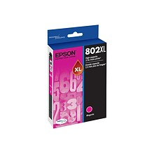 Epson T802XL Magenta High Yield Ink   Cartridge