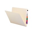 Smead End-Tab File Folders, Reinforced Straight-Cut Tab, Letter Size, Manila, 100/Box (24110)