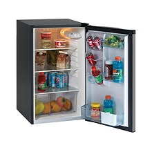 Avanti 4.4 Cu. Ft. Refrigerator, Black/Stainless Steel (AR4456SS)