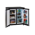 Avanti 5.5 Cu. Ft. Refrigerator w/Freezer, Black/Stainless Steel (RMS551SS)