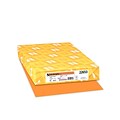 Astrobrights Colored Paper, 24 lbs., 11 x 17, Cosmic Orange, 500 Sheets/Ream (22653)