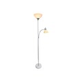 All the Rages Simple Designs 71.5 Silver Floor Lamp with Cone Shade (LF2000-SLV)