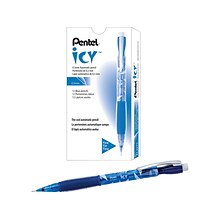 Pentel Icy Mechanical Pencils, 0.5mm Lead, Dozen (AL25TC)