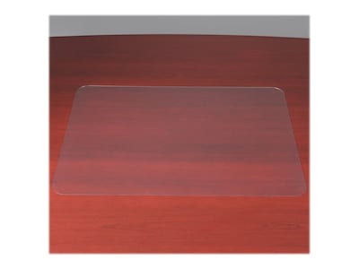 Artistic Krystal View Anti-Slip Plastic Desk Pad, 20" x 36", Clear (60-6-0M)
