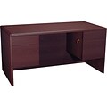 HON 10700 Series 60 Double Pedestal Desk, Mahogany (HON10771NN)