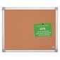 Bi-Office Earth-It Cork Bulletin Board, Aluminum Frame, 3' x 2' (CA031790)