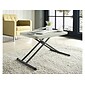 Quill Brand® Personal Folding Table, 25.5"L x 17.8"W, Gray (79143)