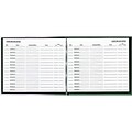 Rediform Visitor Book, 9.88 x 8.5, Black, 64 Sheets/Book (RED57802)
