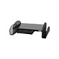 Safco Onyx Monitor Stand, Adjustable, Black (2159BL)