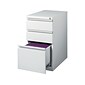 Quill Brand® 3-Drawer Vertical File Cabinet, Locking, Gray, 22.88"D (25172D)