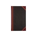 National Texhide Series Record Book, 8.75 x 14.25, Black, 150 Sheets/Book (57131)