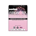 Boise FIREWORX Premium Multi-Use Colored Multipurpose Paper, 20 lbs., 8.5 x 11, Powder Pink, 500/Ream (MP-2201-PK)