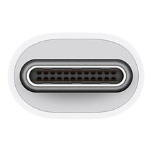 Apple USB-C to USB-C/HDMI/USB Adapter, Male to Female, White (MJ1K2AM/A)