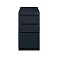 Quill Brand® 3-Drawer Vertical File Cabinet, Locking, Black, Letter, 22.88"D (25170D)