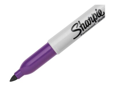 Sharpie Permanent Marker, Fine Tip, Purple (30008)