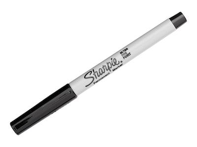 Sharpie Permanent Marker, Ultra Fine Point, Black (37001)