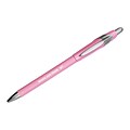 Paper Mate FlexGrip Elite Write for Hope Retractable Ballpoint Pen, Medium Point, Black Ink, Dozen (