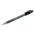 Paper Mate FlexGrip Ultra Ballpoint Pen, Fine Point, Black Ink, 12/Pack (9680131)