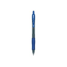 Pilot G2 Retractable Gel Pens, Fine Point, Blue Ink, Dozen (31021)