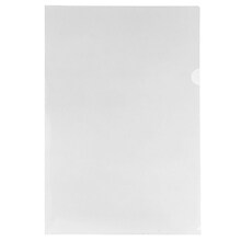 JAM Paper Plastic Sleeves, 9 x 14-1/2, Clear, 12/Pack (226331888)