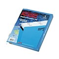 Pendaflex SureHook Expanding File, 5.25 Expansion, A-Z Index, Letter Size, 9-Pocket, Blue (PFX 5922