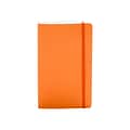 Poppin Professional Notebook, Medium, 5 x 8.25, College Ruled, 96 Sheets, Orange (100009)