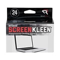 Read Right ScreenKleen Laptop Screen Cleaning Wipes, 24/Box (RR1217)