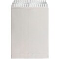 JAM Paper 9 x 12 Open End Catalog Envelopes with Peel and Seal Closure, Light Grey, 50/Pack (1293111