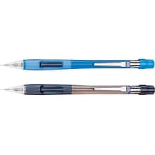 Pentel Quicker-Clicker Mechanical Pencil, 0.5mm, #2 Medium Lead, 2/Pack (PD345BP2-K6)