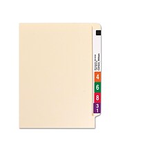 Smead End-Tab File Folders, Straight-Cut Tab, Legal Size, Manila, 100/Box (27100)